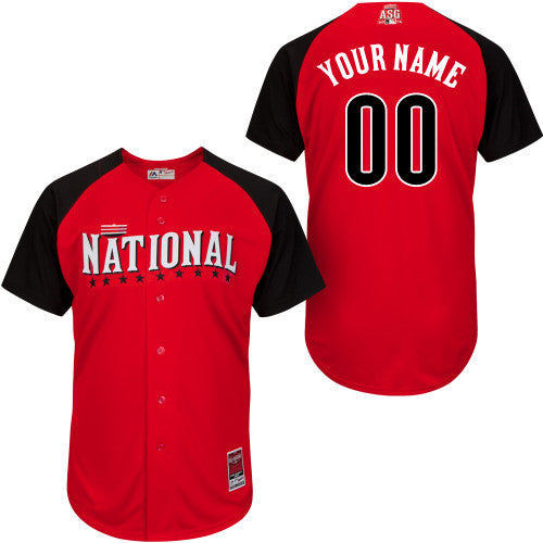 National League All-Star red jersey