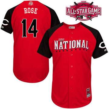 Reds National League All-Star red jersey