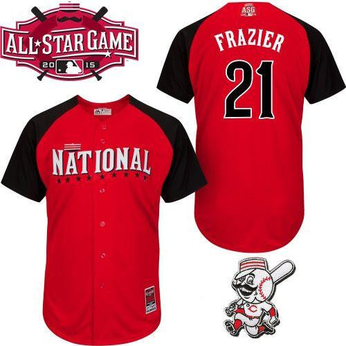 Reds National League All-Star red jersey