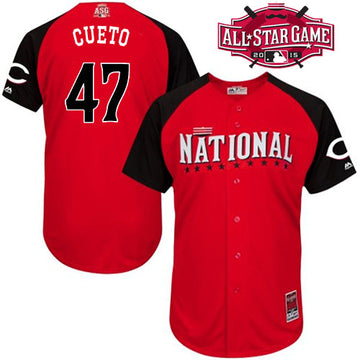 Reds National League All-Star red jersey