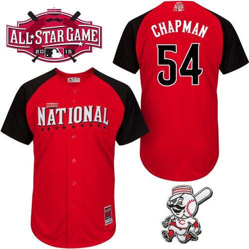 Reds National League All-Star red jersey