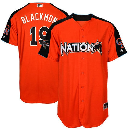 Rockies National League All-Star orange All-Star jersey