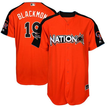 Rockies National League All-Star orange All-Star jersey