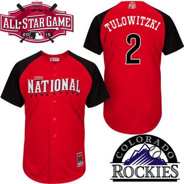 Rockies National League All-Star red jersey