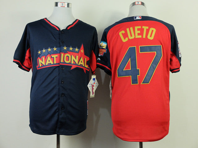 National Leaguw Cincinnati Reds blue jersey