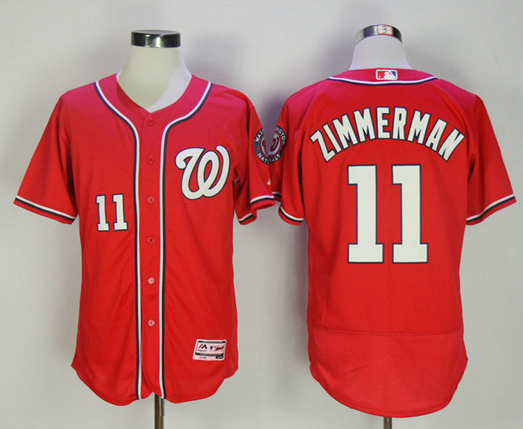 Ryan Zimmerman Washington Nationals red jersey