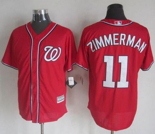 Ryan Zimmerman Washington Nationals red jersey
