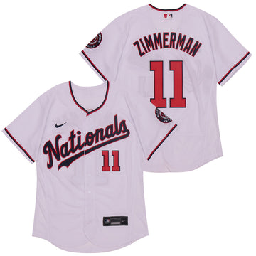 Ryan Zimmerman Washington Nationals white jersey