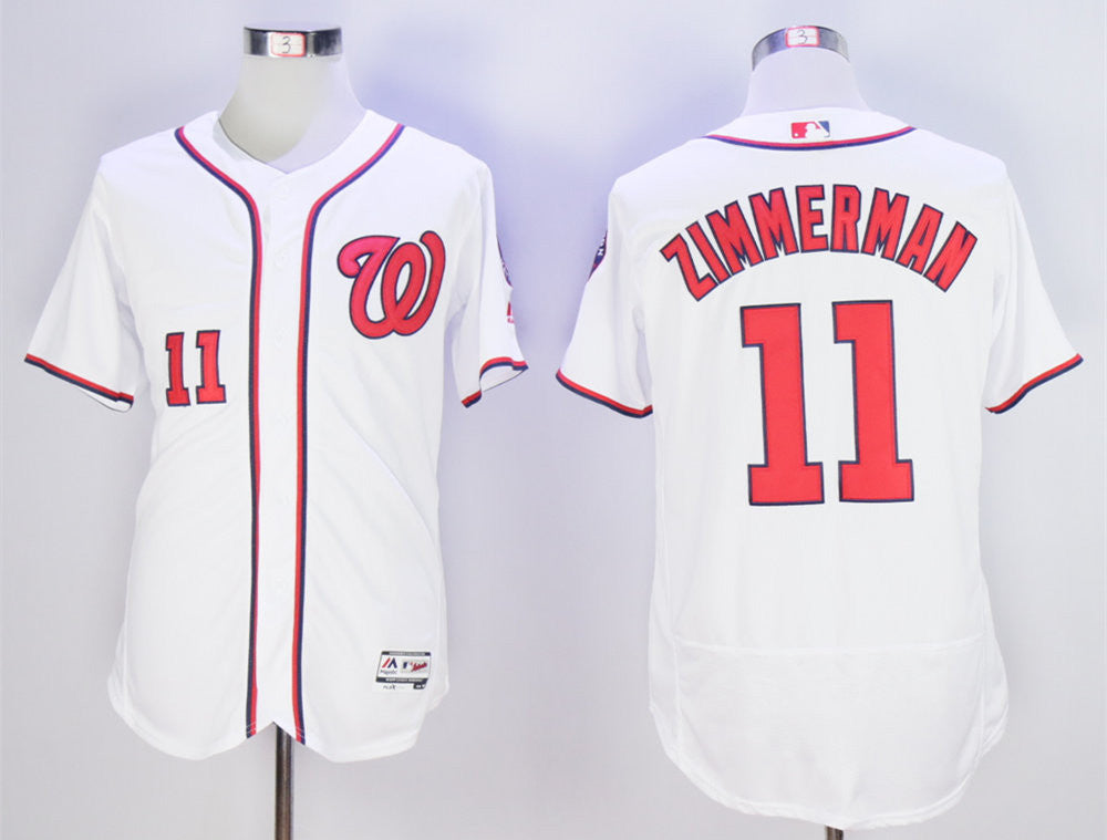 Ryan Zimmerman Washington Nationals white jersey
