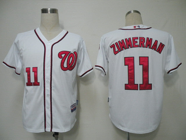 Zimmerman Washington Nationals white jersey