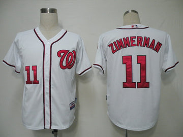 Zimmerman Washington Nationals white jersey