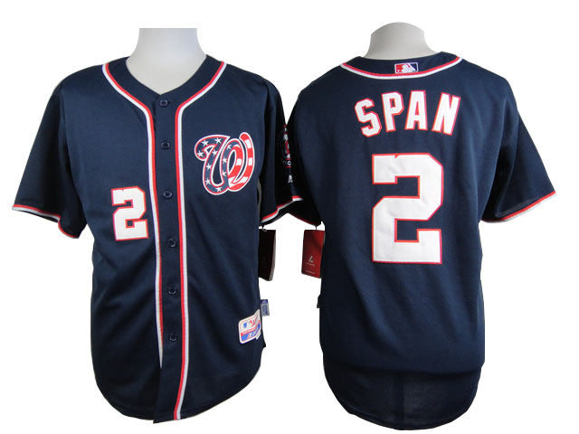 Span Washington Nationals blue jersey