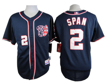 Span Washington Nationals blue jersey