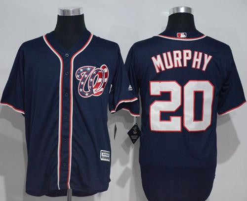 Daniel Murphy Washington Nationals navy jersey