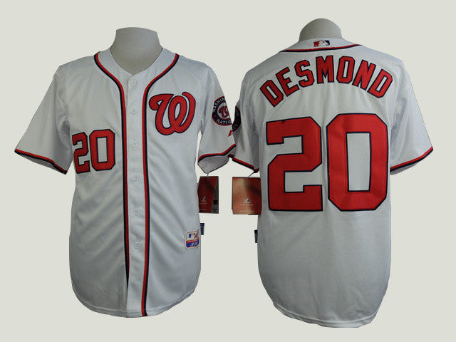 Desmond Washington Nationals white jersey