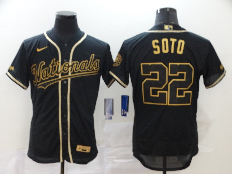 Juan Soto Washington Nationals black jersey