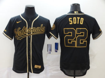 Juan Soto Washington Nationals black jersey