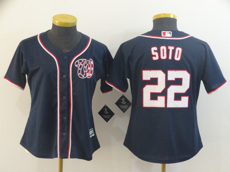 Juan Soto Washington Nationals black jersey