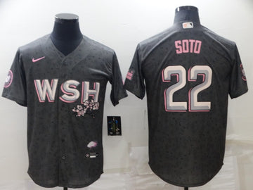Juan Soto Washington Nationals gray City Connect jersey
