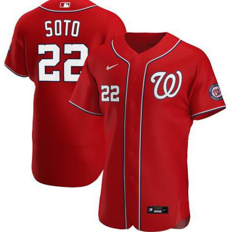 Juan Soto Washington Nationals red jersey