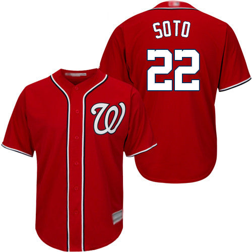 Juan Soto Washington Nationals red jersey