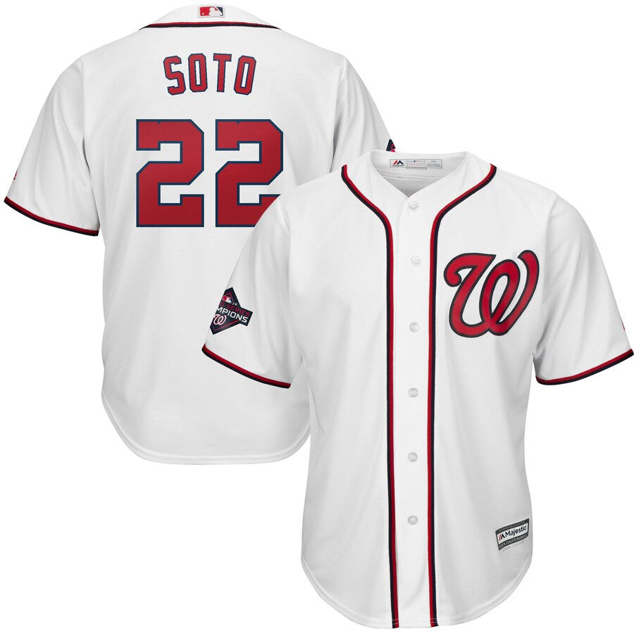 Juan Soto Washington Nationals white jersey