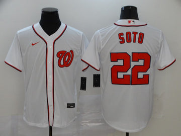 Juan Soto Washington Nationals white jersey