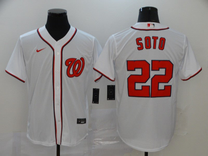 Juan Soto Washington Nationals white jersey