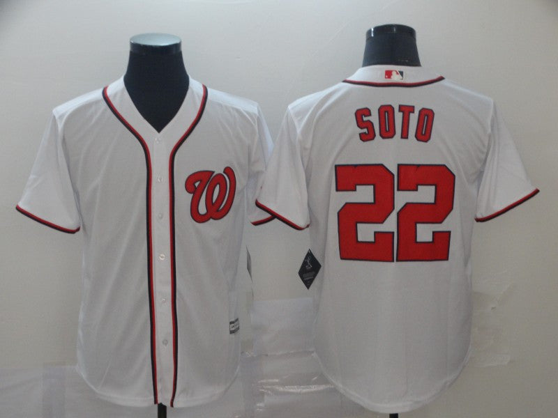 Juan Soto Washington Nationals white jersey