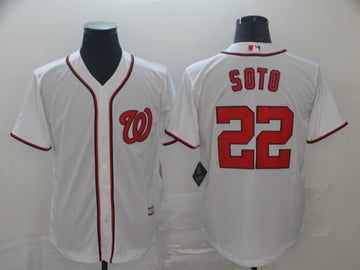 Juan Soto Washington Nationals white jersey