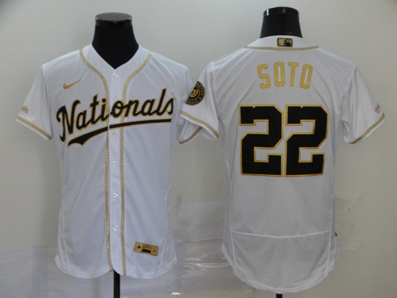 Juan Soto Washington Nationals white jersey