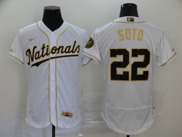 Juan Soto Washington Nationals white jersey