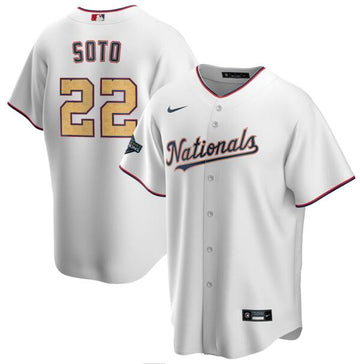 Juan Soto Washington Nationals white jersey