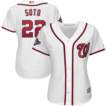 Juan Soto Washington Nationals white jersey