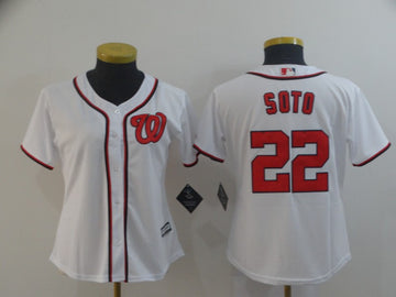 Juan Soto Washington Nationals white jersey