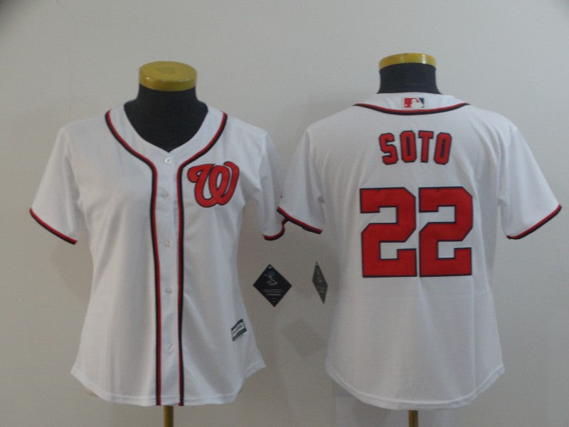 Juan Soto Washington Nationals white jersey