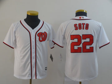 Juan Soto Washington Nationals white jersey