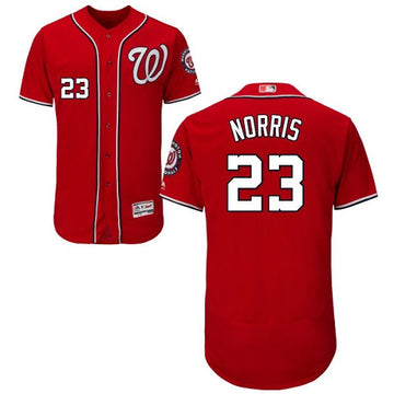 Derek Norris Washington Nationals red jersey
