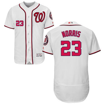 Derek Norris Washington Nationals white jersey