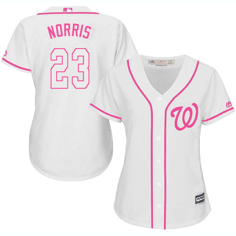 Derek Norris Washington Nationals white jersey