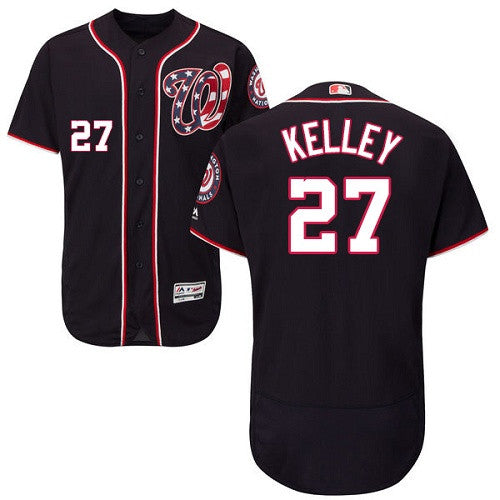 Shawn Kelley Washington Nationals navy jersey
