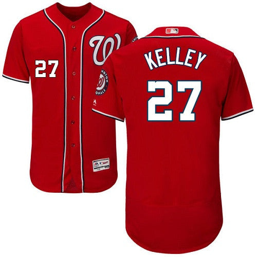 Shawn Kelley Washington Nationals red jersey