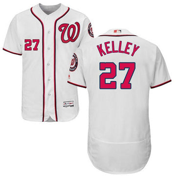 Shawn Kelley Washington Nationals white jersey