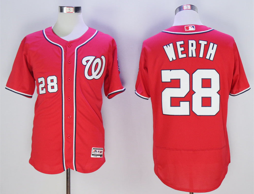 Jayson Werth Washington Nationals red jersey