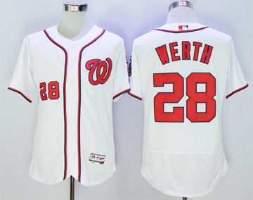 Jayson Werth Washington Nationals white jersey