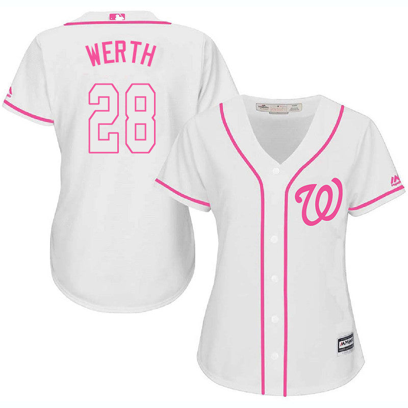 Jayson Werth Washington Nationals white jersey