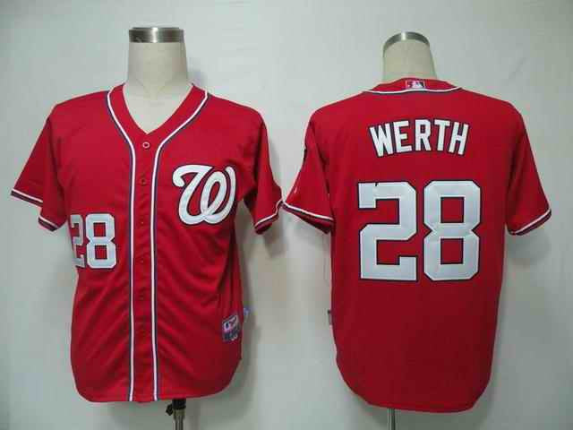 Werth Washington Nationals red jersey