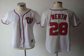 Werth Washington Nationals white jersey