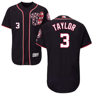 Michael Taylor Washington Nationals navy jersey