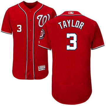Michael Taylor Washington Nationals red jersey